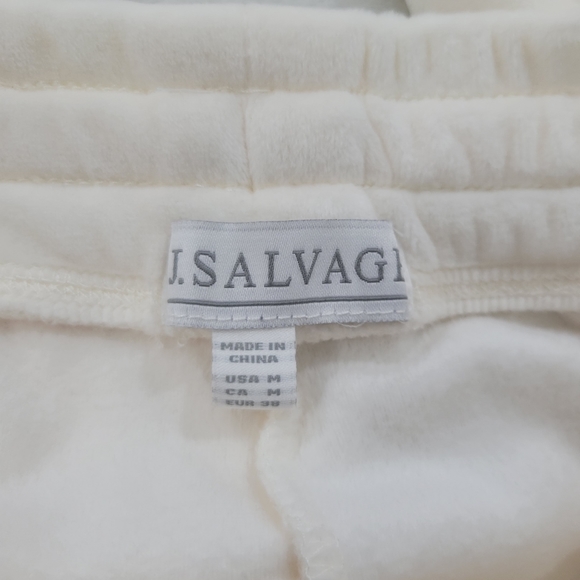 P.J. Salvage 2-Piece Cream/Off-White "Fur" Sweater & Pant Pajama Set Size M - Picture 7 of 9